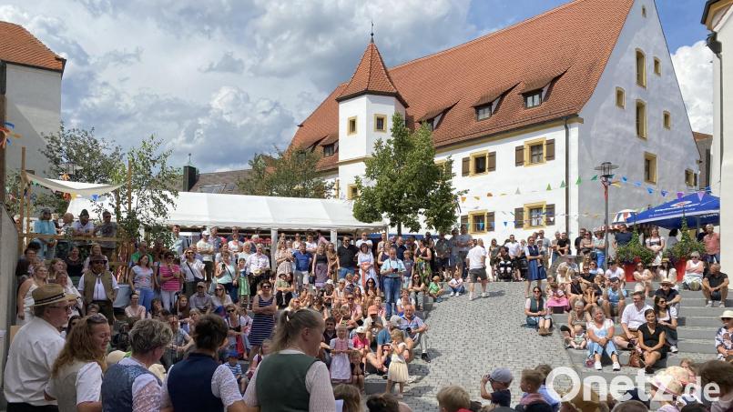 Im Spitalhof findet vom 5. Bis 7. Juli die Nabburger Kirwa statt. Archivbild: aub