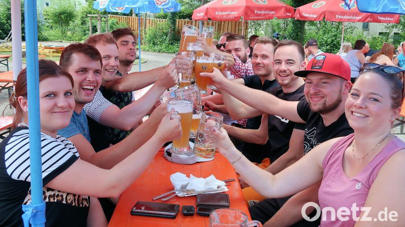 Das alle drei Jahre stattfindende Friedenfelser Bürgerfest ist beliebt bei Alt und Jung. Als Festplatz steht in diesem Jahr das Rondell mit seinen großen Schatten spendenenden Bäumen neben der Brauerei zur Verfügung. Archivbild: bsc
