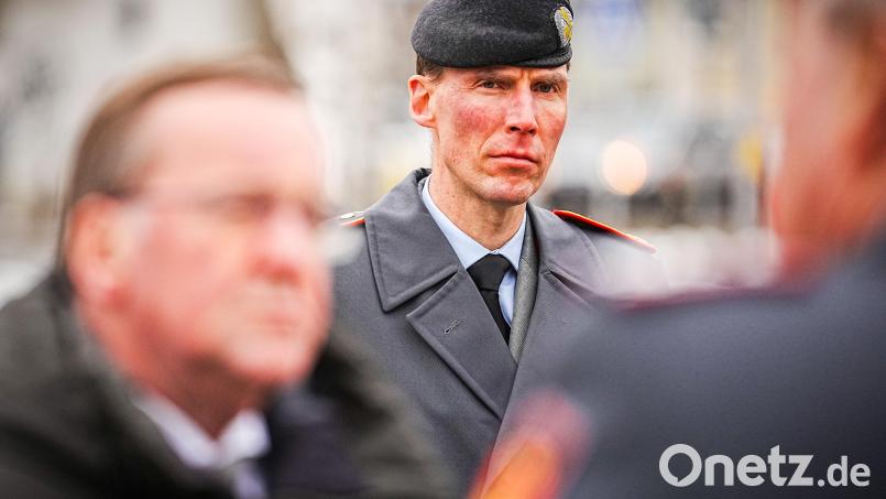 Generalmajor Christian Freuding, hat das Vertrauen von Minister Boris Pistorius (links). Der macht ihn nun zum Inspekteur des Heeres. Bild: Kay Nietfeld/dpa