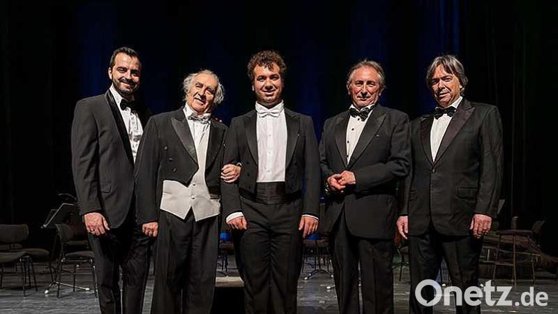 Die fünf herausragenden Tenöre Luigi Frattola, Orfeo Zanetti, Vincenzo Sanso, Alejo Ruiz und Emil Pavlov kommen in die Oberpfalz. Bild: projektart.eu/exb
