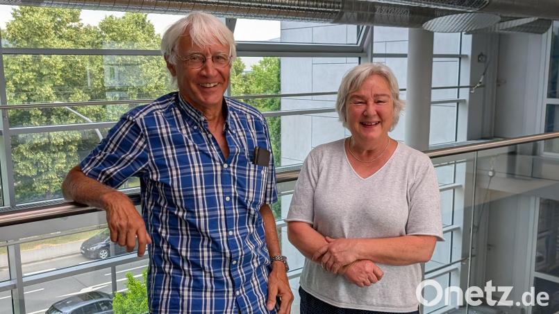 Matthias Langer und Constanze Schöner setzen sich für Israel und Juden in Deutschland ein. Bild: wüw