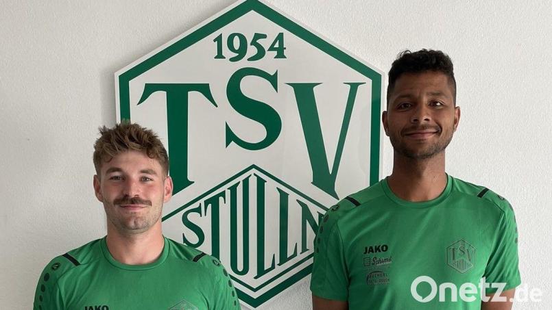Marcel Maltsev (links) und Michael Wells coachen in der kommenden Saison den TSV Stulln. Bild: Stefan Fröhlich