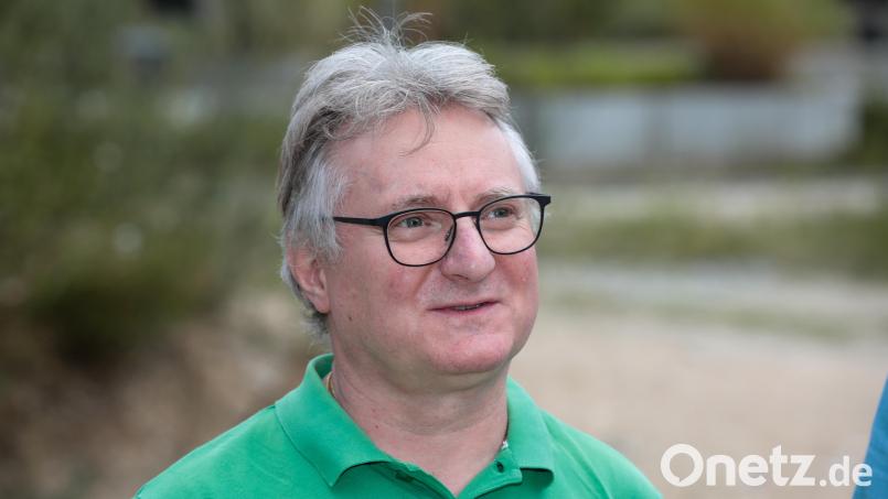 Hans-Jürgen Bumes ist der gemeinsame Oberbürgermeisterkandidat von Grünen und Liste Amberg. Bild: Wolfgang Steinbacher
