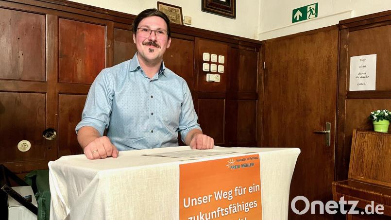 Der Bürgermeisterkandidat der Freien Wähler Neustadt/WN: Bernhard Thöresz. Bild: Gabi Schönberger