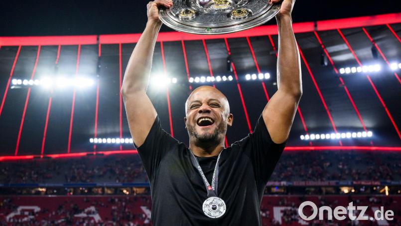 Bayern-Trainer Vincent Kompany will mit dem FC Bayern wieder Meister werden. Bild: Tom Weller/dpa