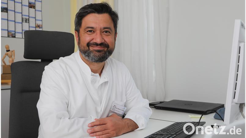 Dr. Ahmet Mestan ist neuer Chefarzt der Unfallchirurgie am Amberger Klinikum. Bild: Wolfgang Steinbacher