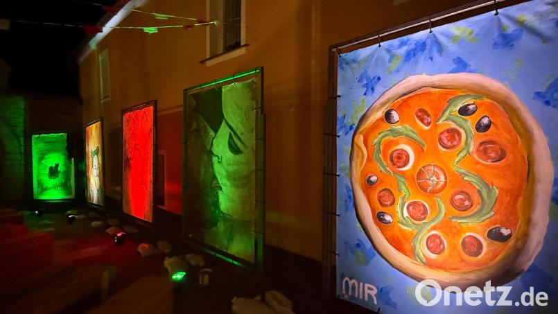 Besonders in der Nacht entfaltete die stimmungsvolle Illumination ihre volle Wirkung. Bild: rw