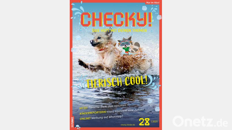 Kinderzeitung CHECKY! Ausgabe 28/2025 Bild: Funke