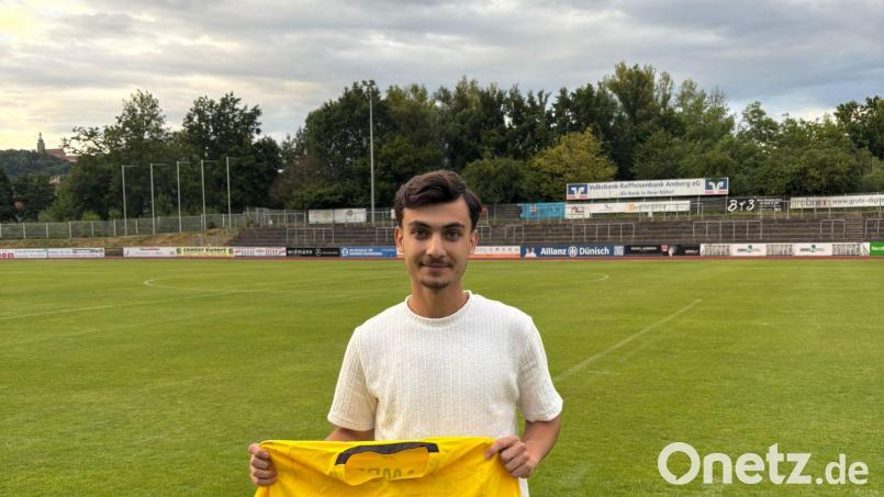 Der 18-jährige Syrer Houshiar Darwich verstärkt zeitnah den FC Amberg. Bild: Verein/FC Amberg