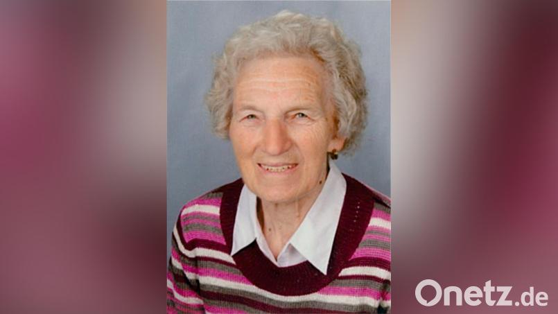 Anneliese Reitinger aus Tröbes ist mit 84 Jahren verstorben. Bild: Fotostudio Kraus Vohenstrauß