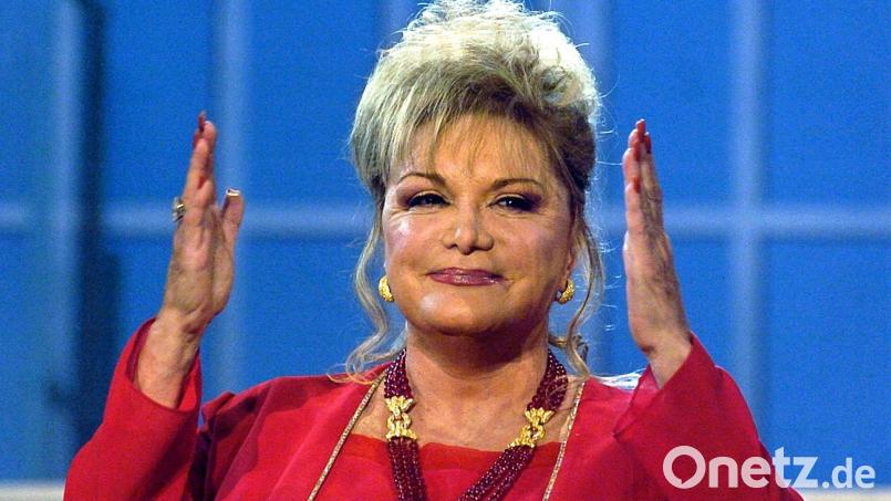 Die Schlagersängerin starb im Alter von 87 Jahren. (Archivbild) Bild: Peter Förster/dpa-Zentralbild/dpa
