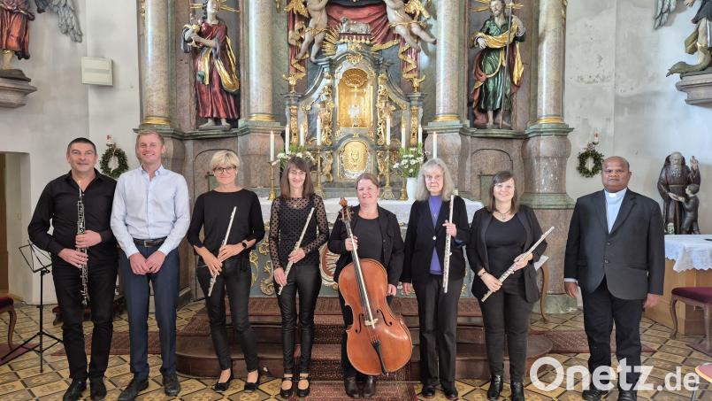 Die Mitwirkenden des Benefizkonzerts am 13. Juli in der Pfarrkirche Maria Hilf in Premenreuth. Bild: Janina Leinhäupl