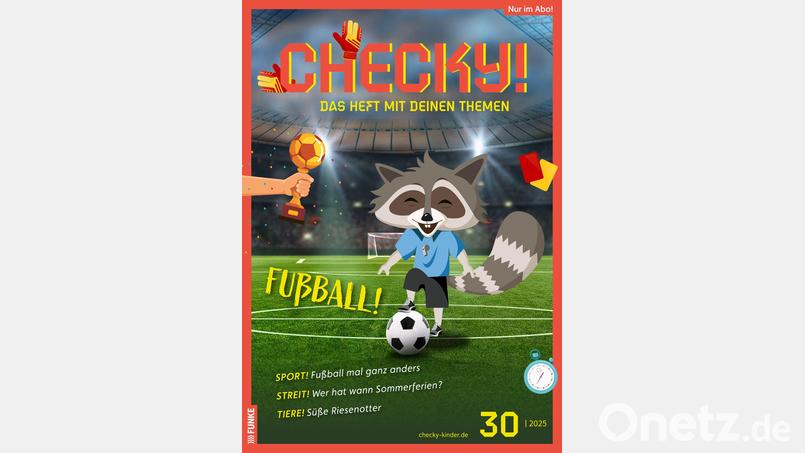 Kinderzeitung CHECKY! Ausgabe 30/2025 Bild: Funke