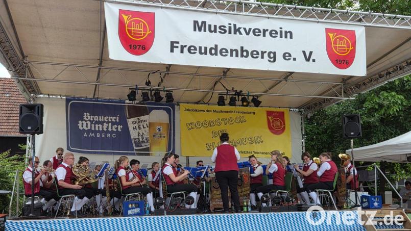 In Freudenberg stieg das 11. Woodstock der Blasmusik. Bild: Marianne Graf
