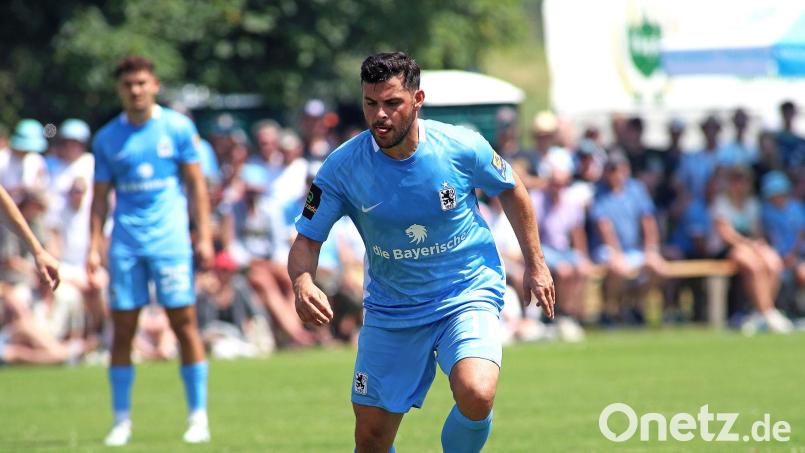 Kevin Volland (Szene aus einem früheren Spiel) traf für die Sechziger beim 4:0 beim SSV Jahn zwei Mal. Bild: Ulrich Wagner