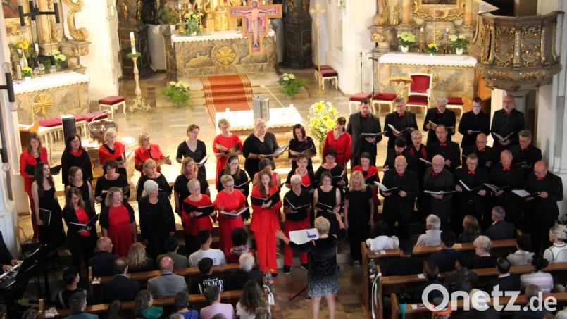 Der Chor der Witt-Gruppe „Singing Witt“ begeisterte die Zuhörer beim Benefizkonzert. Bild: prh