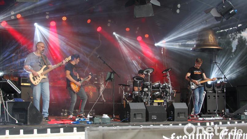 Den Auftakt am Freitag machte die Band &quot;Goodlands&quot; aus dem Raum Kemnath. Bild: wro