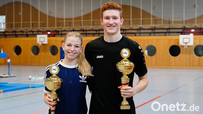Jana Dotzler und Gabriel Junkes sind die Deutschen Meister im Rock &#039;n&#039; Roll bei den Junioren. Bild: ref
