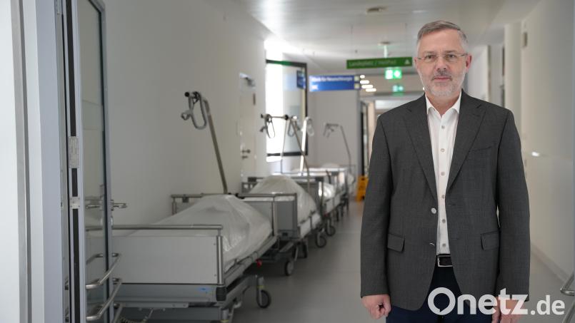 Michael Hoffmann ist Vorstand der Kliniken Nordoberpfalz. Archivbild: Sebastian Böhm