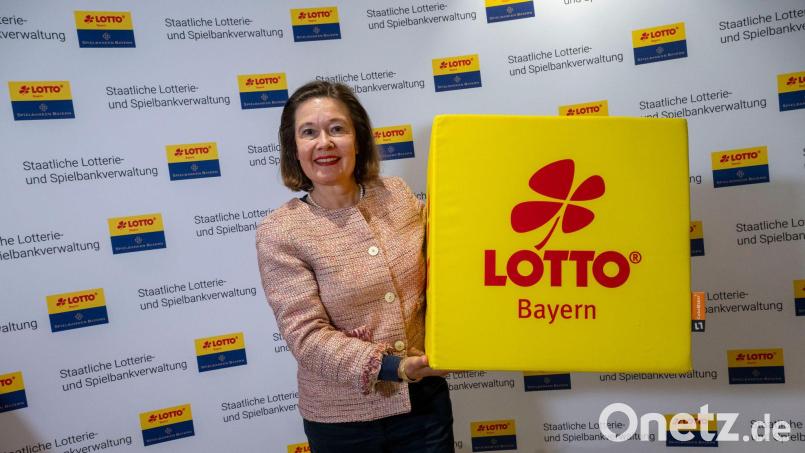 Die Präsidentin der Staatlichen Lotterie- und Spielbankverwaltung, Carolin Kerschbaumer, stellte die Halbjahresbilanz in München vor. Bild: Peter Kneffel/dpa