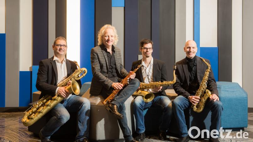 Das FineFones Saxophone Quartet. Bild: Sean Ray Cheng