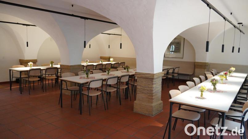 Blick in den neuen alten Gewölbesaal des Paulanergemeindehauses in Amberg,. Bild: Anke Hog