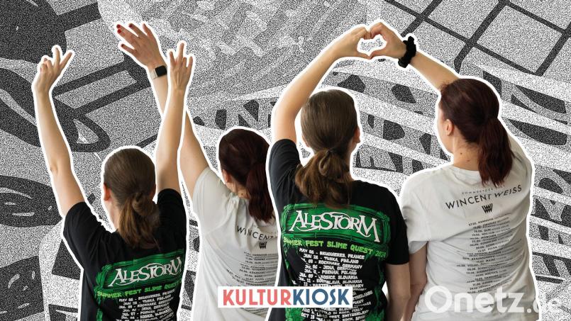 Marina Gube und Lisa Sebald reden in einem Spezial des Podcasts &quot;Kulturkiosk&quot; über Konzerte. In der dritten Folge geht es um Menschen, die auf Konzerten nerven sowie über die schönsten und nicht so schönen Konzerterlebnisse der beiden Moderatorinnen. Bildmontage: Marina Gube