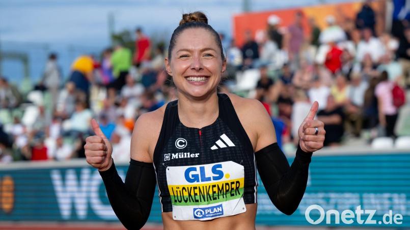 Gina Lückenkemper war über die 100 Meter nicht zu schlagen. Bild: Sven Hoppe/dpa