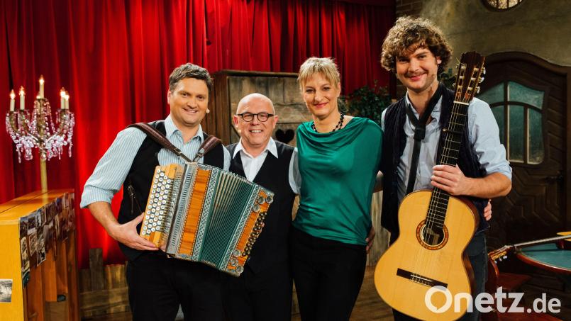 Couplet-AG: von links Bernhard Gruber, Jürgen Kirner, Bianca Bachmann,Bernhard Filser. Bild: Max Hofstetter/exb