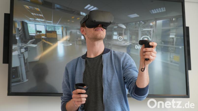 Die Vorbereitungen für den ersten Aktionstag „Plößberg neu_er_leben“ im September laufen auf Hochtouren. Unter anderem soll es möglich sein, mit Virtual-Reality-Brillen mit dem Motorboot übers Wasser zu gleiten oder sich bei einem virtuellen Rundgang durchs Museum informieren. Symbolbild: Marco Meier