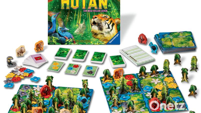 HUTAN: Ein Spiel für Abenteurer. Bild: Ravensburger