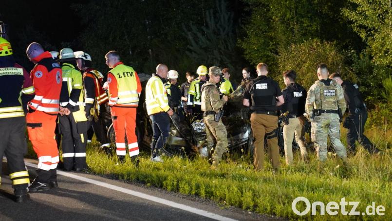 Bei einem Autounfall in bei Freihung ist ein 21-jähriger US-Soldat ums Leben gekommen. Bild: Malte Tiedemann/NEWS5/dpa
