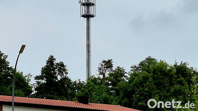 Den Funkmast am Kulchberg in Traunricht kann Telefónica nach einem Urteil des Landgerichtes Amberg nicht für Mobilfunk nutzen. Archivbild: Franz Prey