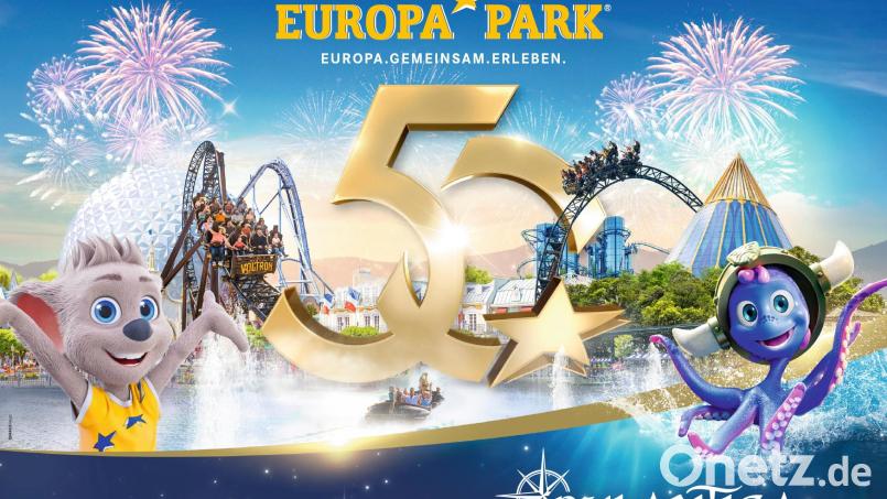 2025 ist für den Europa-Park ein Jubiläumsjahr. Bild: Europapark