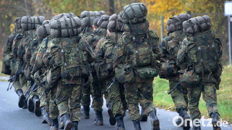 Durch das neue Truppenlager können mehr Soldaten der Bundeswehr in Grafenwöhr trainieren. Symbolbild: Stefan Sauer/dpa
