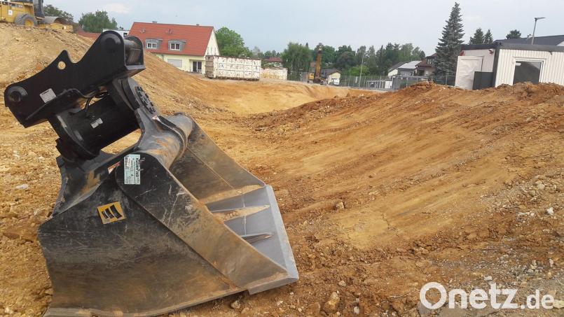 Hier wird gebaut – in Amberg inzwischen ein seltenes Bild. Archivbild: tk