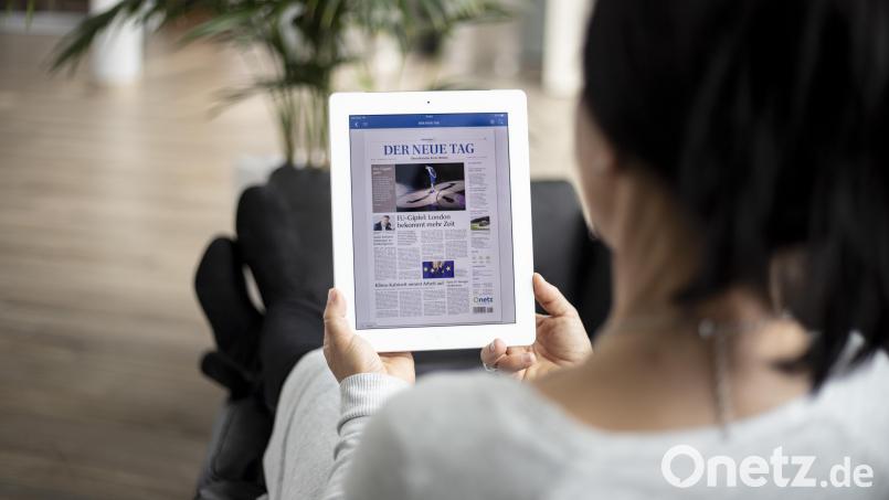 Das neue E-Paper der Zeitungen &quot;Der neue Tag&quot;, &quot;Amberger Zeitung&quot; und &quot;Sulzbach-Rosenberger Zeitung&quot; Bild: gld