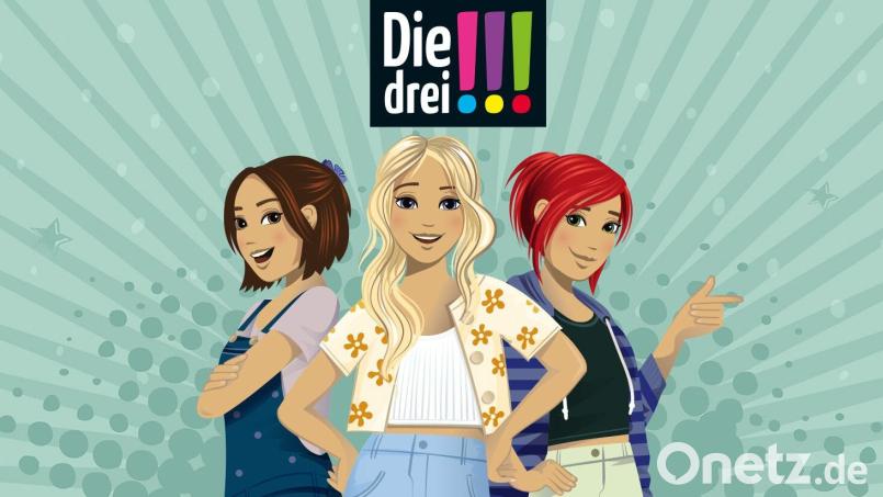 Die 3 !!! begeistern junge Leser und Hörer. Bild: Ina Biber, Milla Kerwien