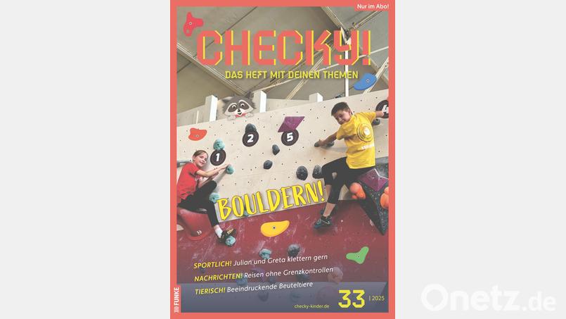 Kinderzeitung CHECKY! Ausgabe 33/2025 Bild: Funke