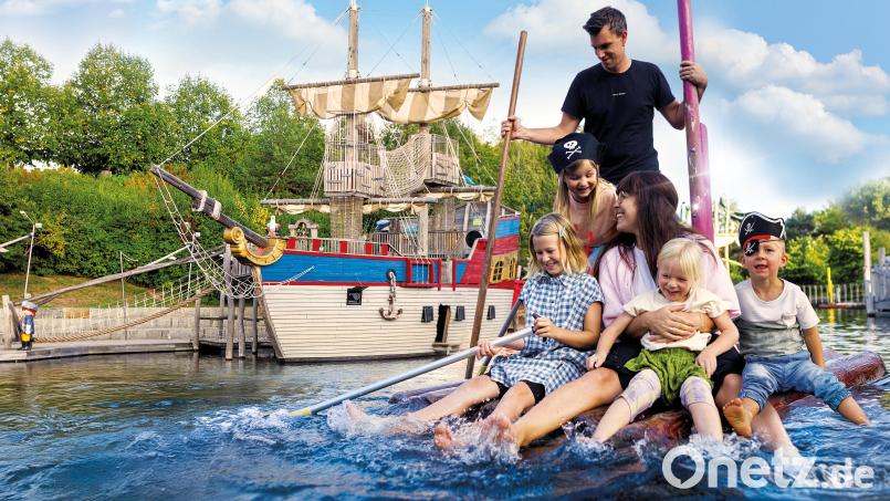 Die Piratenwelt verspricht Abenteuer pur. Bild: Playmobil-Funpark