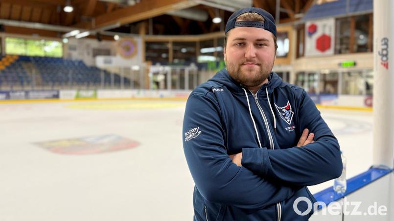 Der neue Videocoach der Blue Devils Weiden, Lucca Wenzl. Bild: Christian Kaminksy