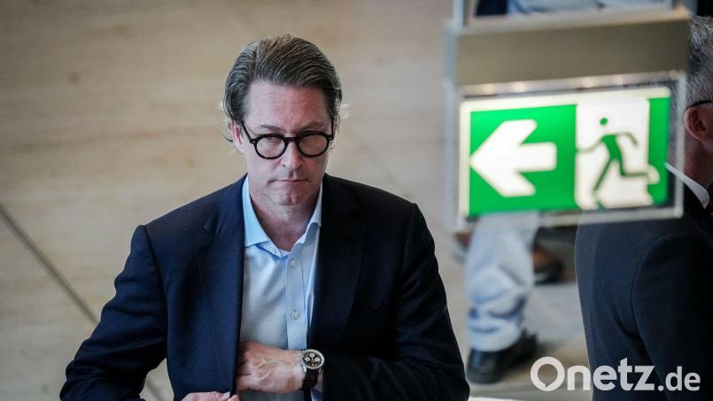 Die Berliner Staatsanwaltschaft hat Anklage gegen den ehemaligen Bundesverkehrsminister Andreas Scheuer erhoben (Archivbild). Bild: Kay Nietfeld/dpa