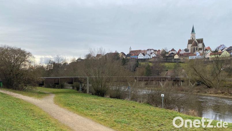 Polizei und Wasserwacht sind derzeit an der Naab in Nabburg im Einsatz. Archivbild: Wilhelm Amann