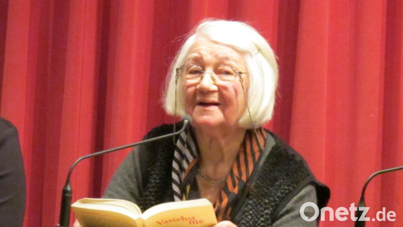 Die Mundart-Dichterin Margret Hölle. Bild: Christel Steigenberger/exb