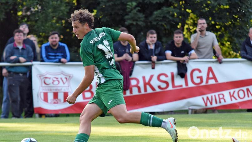 Der SV Mitterteich besiegte die SG Regnitzlosau mit 3:0. Pascal Höcht erzielte das 2:0. Archivbild: Gebert