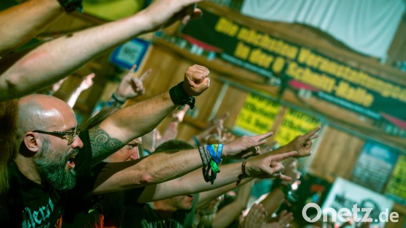 Das Festival „Storm Crusher“ lockt am 12. und 13. September wieder Metalfans in die Wurzer-O&#039;Schnitt-Halle. Archivbild: Felix Baumgartner