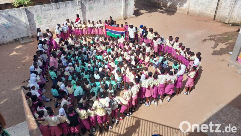 Die Emma-School in Gambia feiert heuer ihren 10. Geburtstag. Bild:  Inge Iberl