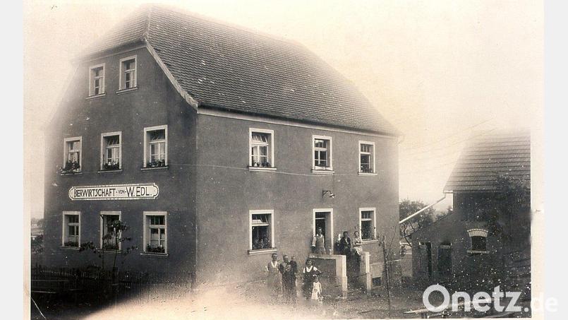 Die Bierwirtschaft von Wolfgang Edl im Jahr 1935 Bild: Marianne Moosburger (mma) [mma] (MARIANNE.MOOSBURGER@T-ONLINE.DE)