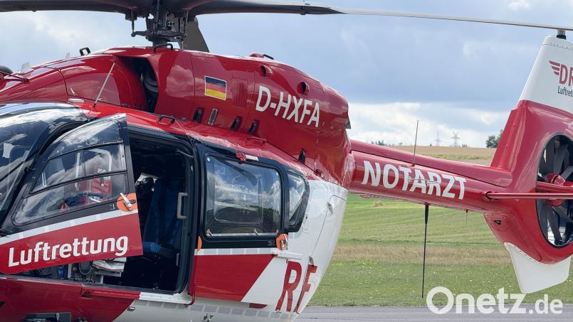 Rettungshubschrauber im Einsatz. Symbolbild: Gabi Schönberger