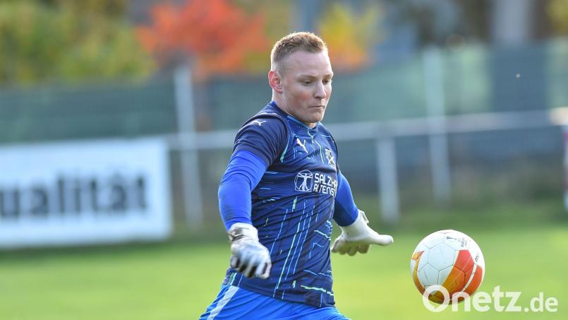Gästetorwart Eric Schlesinger hielt beim 0:0 in Raigering sein Gehäuse 90 Pokalminuten lang sauber. Archivbild: A. Schwarzmeier